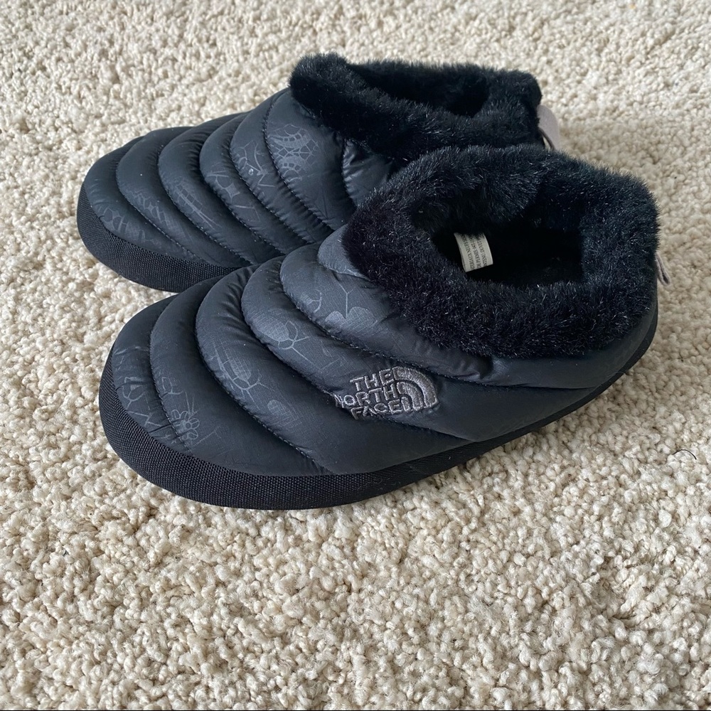 North Face tent slippers
